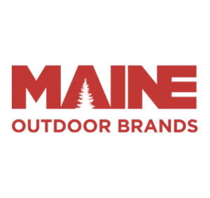maine outdoor brands logo red